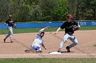 Baseball vs MIT  Wheaton College Baseball vs MIT during quarter final game of the NEWMAC Championship hosted by Wheaton. - (Photo by Keith Nordstrom) : Wheaton, baseball, NEWMAC